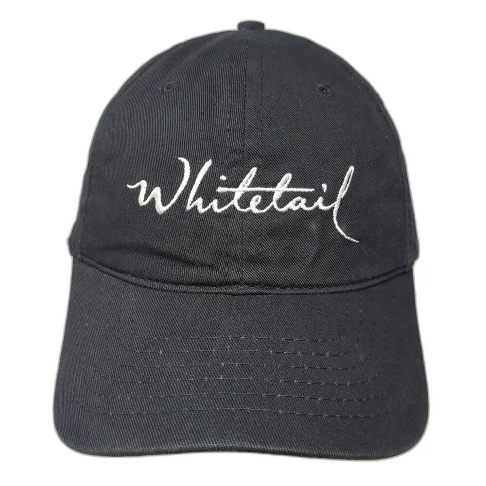Legendary Headwear Baseball Cap Black One Size Whitetail McCall Idaho Logo Hat